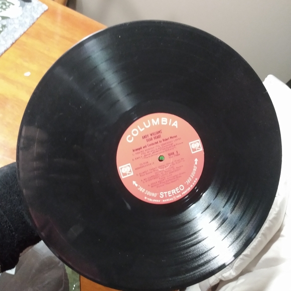 2 Andy Williams Dear Heart & In the Arms of Love Vinyl Records - Picture 3 of 10